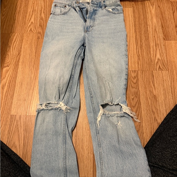 Abercrombie & Fitch Denim - Abercrombie & Fitch 90s Straight Ultra High Rise